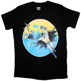 DC Comics Black T Shirt - Bat Leap