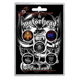 MOTORHEAD Plastic Pin Badge - England