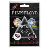 PINK FLOYD Plastic Pin Badge - Prism