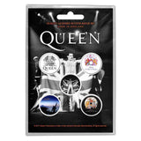 QUEEN Plastic Pin Badge - Freddie