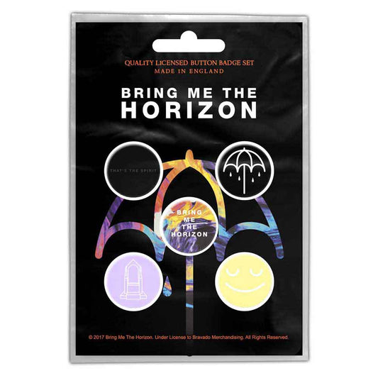 Bring Me The Horizon Button Badge Pack - That's The Spirit