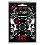 The Exploited Button Badge Pack - Punks Not Dead