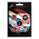 Judas Priest Plastic Pin Badge - Turbo Retail Pack