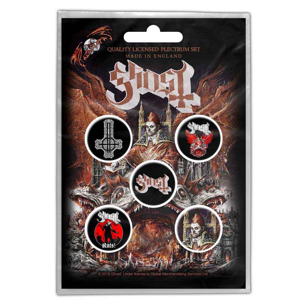 Ghost Plastic Pin Badge - Prequelle