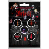 Slipknot Plastic Pin Badge - We Are Not Your Kind