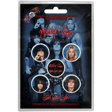 Mötley Crüe Plastic Pin Badge - Girls, Girls, Girls
