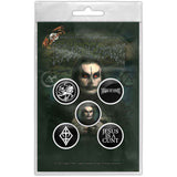 Cradle Of Filth Plastic Pin Badge - Hammer Of The Witches/Dani