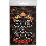 Guns N Roses Plastic Pin Badge - Appetite For Destruction