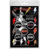AC/DC Plastic - Pin Badge - Bolt Array