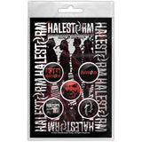 Halestorm Plastic - Pin Badge - Portrait