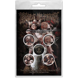 Cradle Of Filth Plastic Pin Badge - Granite | Buy Now For 9.99