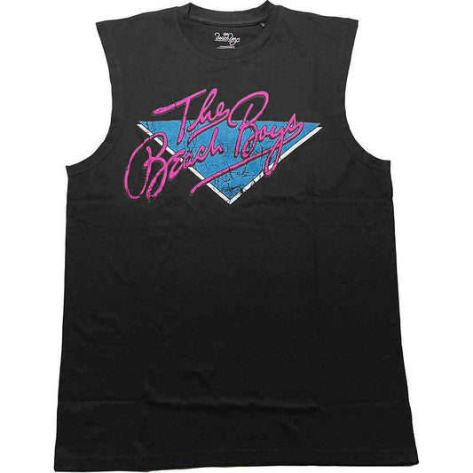 The Beach Boys Vest Top - Retro Logo