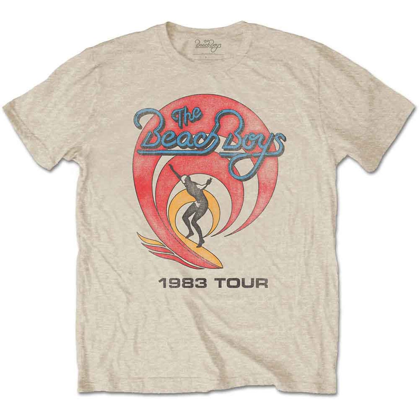 The Beach Boys Sand T Shirt - Surfer '83 Vtge