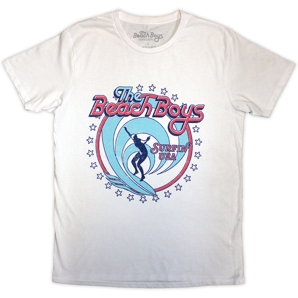 The Beach Boys T Shirt - Surfin' Usa Circle | Buy Now For 24.99