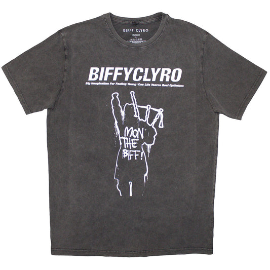 Biffy Clyro T Shirt - Big Imagination Stone Wash | Buy Now For 24.99