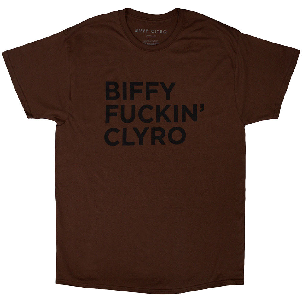 Biffy Clyro T Shirt - Biffy Fucking Clyro | Buy Now For 24.99