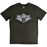 Beastie Boys Green T Shirt - B&W Logo