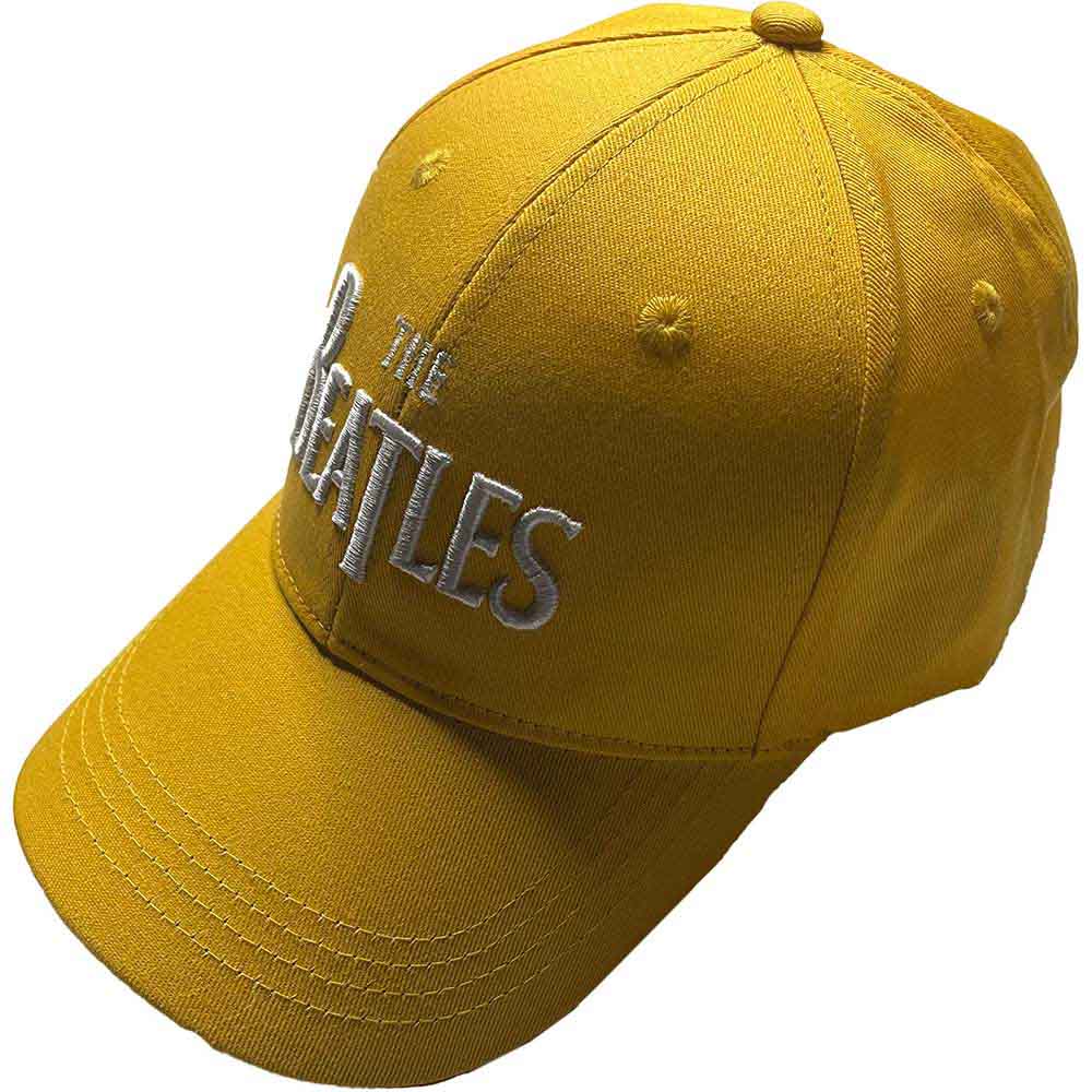 The Beatles Baseball Caps - White Drop T Logo