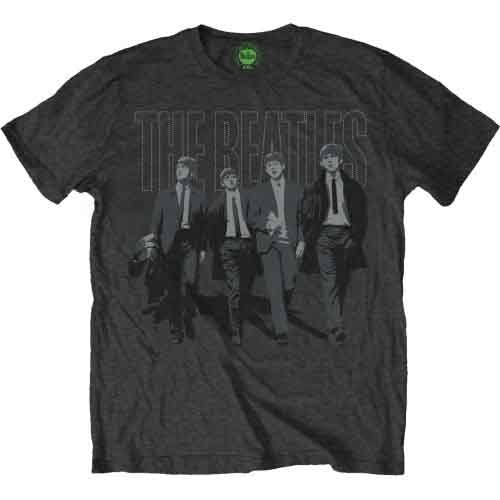 The Beatles T Shirt - Walking In London On Logo
