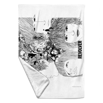 Rocksax The Beatles Sherpa Fleece Blanket - Revolver  | Buy Now From £39.99