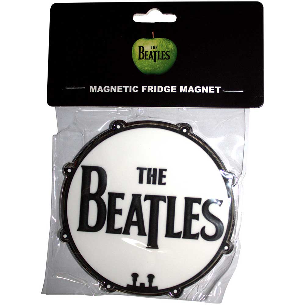 The Beatles Magnets - Fridge Magnets - Drum Logo