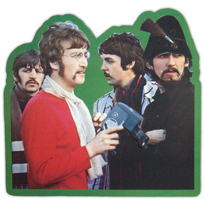 The Beatles Fridge Magnets - Strawberry Fields Forever Photo Embossed