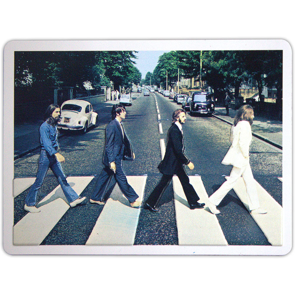 The Beatles Fridge Magnets - Abbey Road Embossed