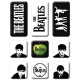 The Beatles Magnets - Epoxy Sets - Classic Icons 9 Piece Set