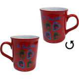The Beatles Unboxed Mugs Std - Peace Fingers Individual Cork | Buy Now For 14.99