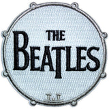 The Beatles Patches - Iron On - Drum Logo Large
