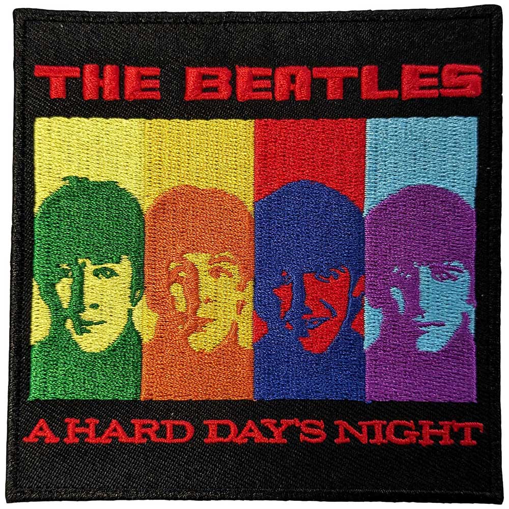 The Beatles Patches - Iron On - A Hard Day's Night Faces