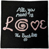 The Beatles Patches - Iron On - All You Need Is Love