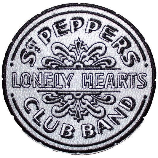 The Beatles Patches-Iron On - Drop T/Sgt Pepper Drum | Buy Now For 9.99