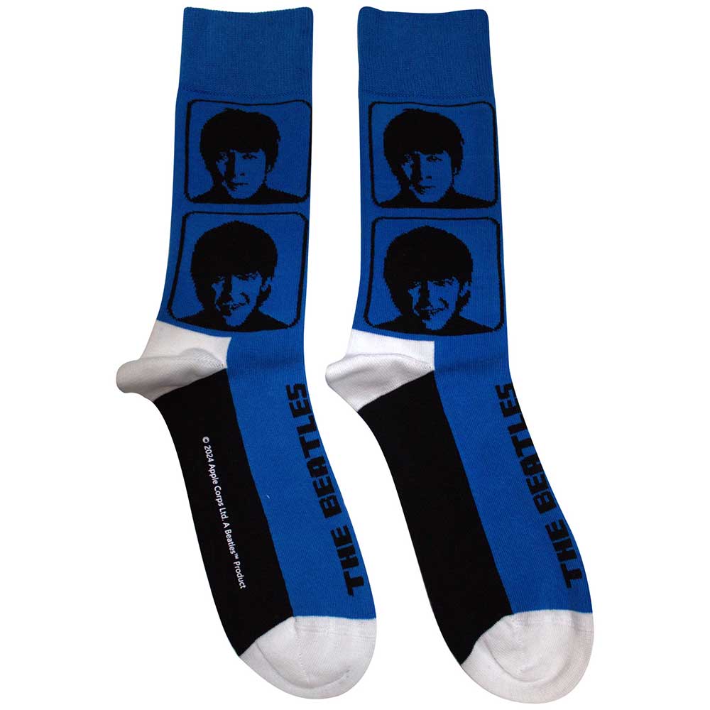 The Beatles Ankle Socks - A Hard Day's Night Headshots