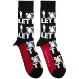 The Beatles Ankle Socks - Let It Be Silhouettes Repeat