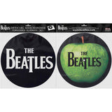 The Beatles Slipmat 2 Pack - Drop T Logo & Apple