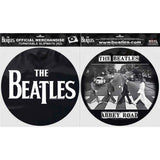 The Beatles Slipmat - 2 Pack - Drop T Logo & Abbey Road