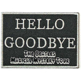 The Beatles Patches - Woven Sew On - Hello Goodbye