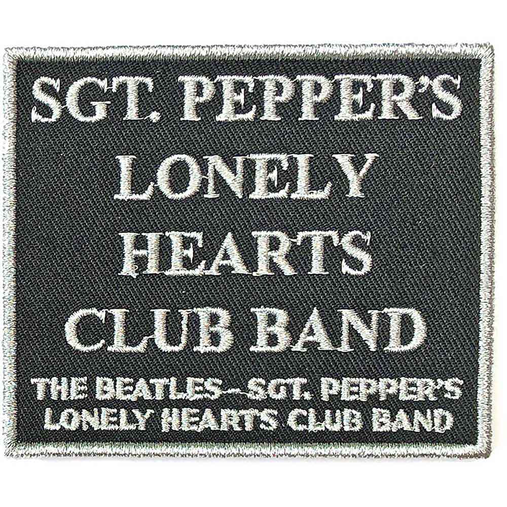 The Beatles Patches-Woven Sew On - Rock & Roll | Buy Now For 9.99