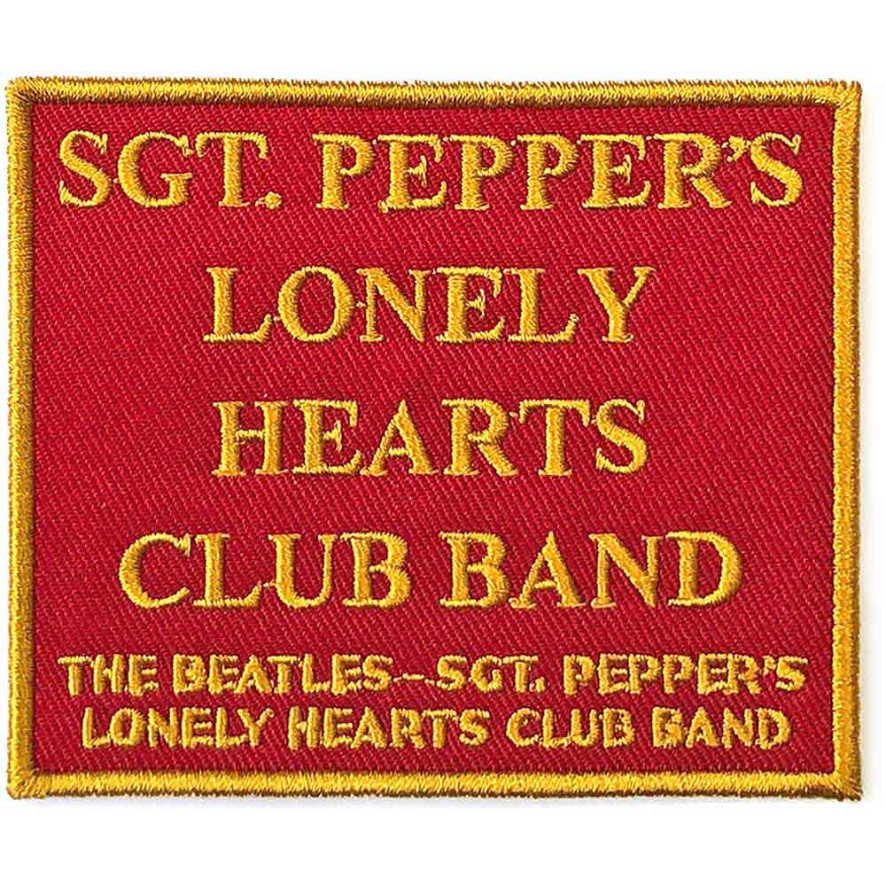 The Beatles Patches-Woven Sew On - Fiend | Buy Now For 9.99