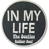 The Beatles Patches - Woven Sew On - In My Life