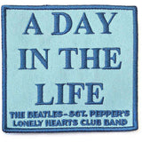 The Beatles Patches - Woven Sew On - A Day In The Life