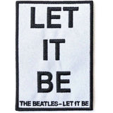 The Beatles Patches - Woven Sew On - Let It Be