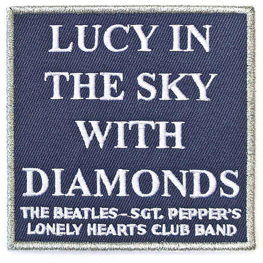 The Beatles Patches - Woven Sew On - Lucy In The Sky...