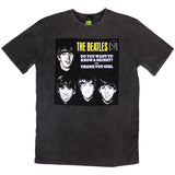 The Beatles T Shirt - VJ Secret Sleeve Stone Wash
