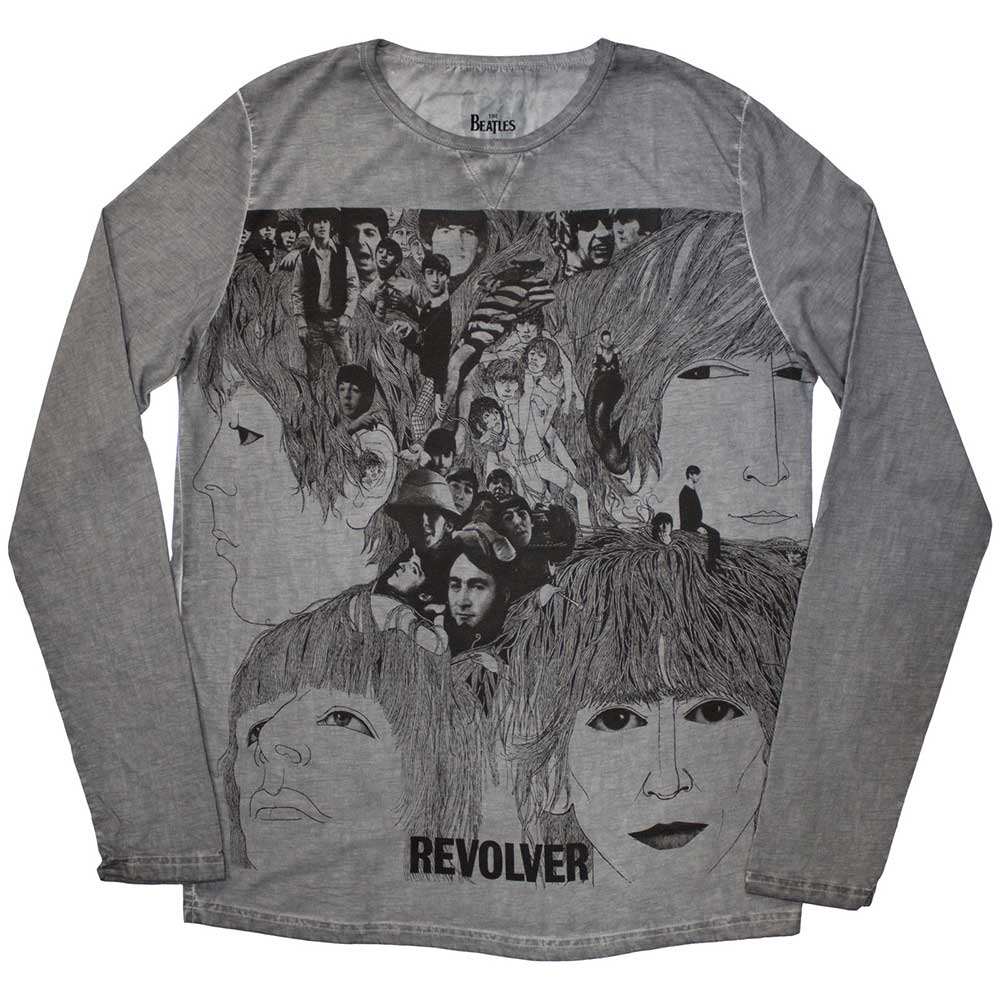 The Beatles Sweatshirt - Revolver Stone Wash