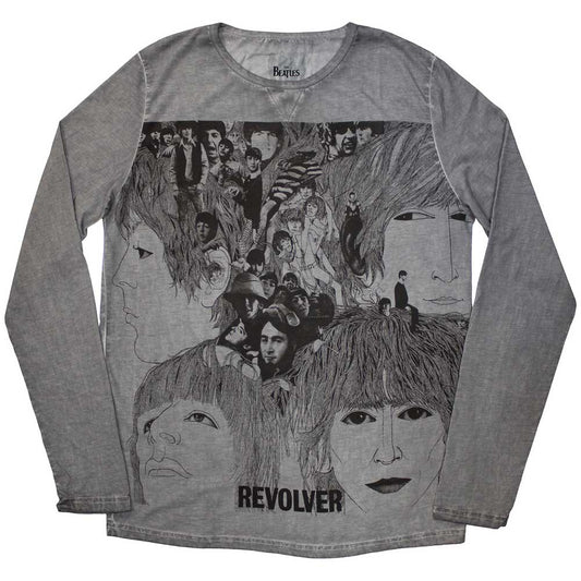 The Beatles Sweatshirt - Revolver Stone Wash