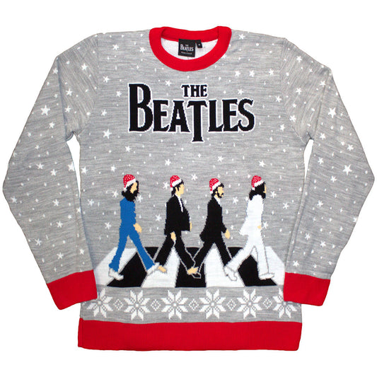The Beatles Sweatshirt - Drop T / Abbey Road Xmas | Buy Now For 49.99
