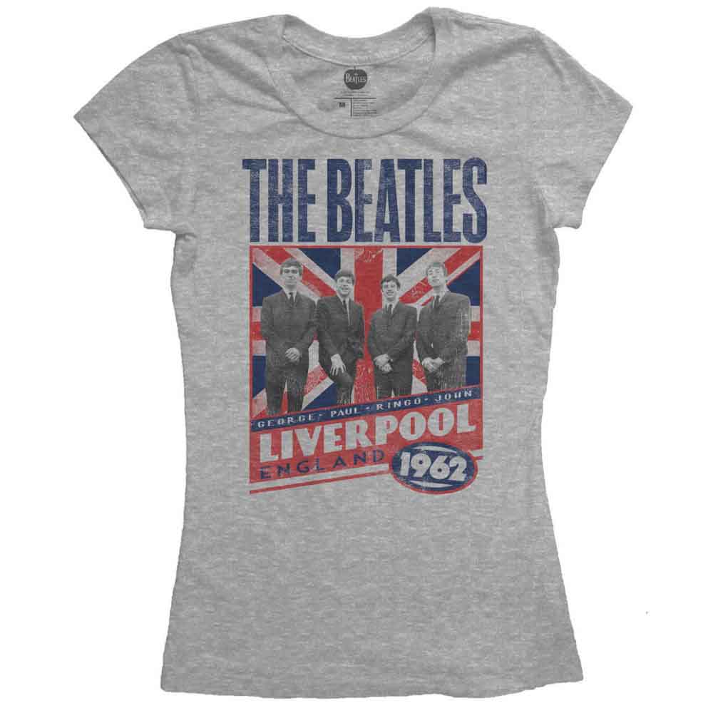 The Beatles Woman's T Shirt - Liverpool England 1962