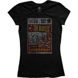 The Beatles Woman's T Shirt - Live In Liverpool